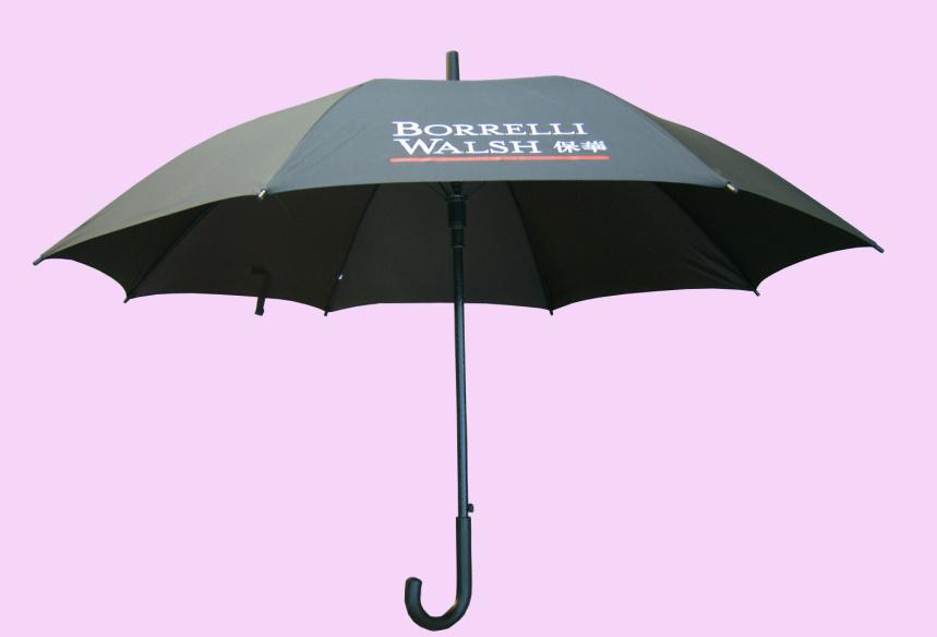 廣西南寧廣告?zhèn)闩l(fā),27寸鋁合金鋁中棒,8骨廣告雨傘定做價格